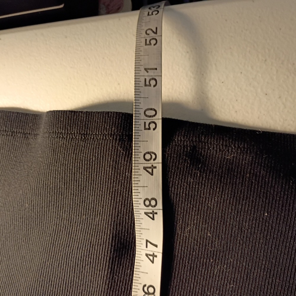 Old Navy Womens Black Ribbed Maxi Dress Spaghetti Strap Scoop Neck Size M - Picture 7 of 7